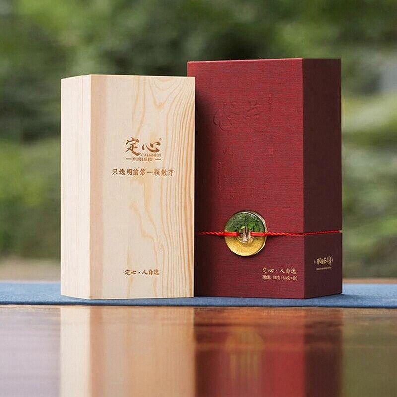 定心绿茶105g决策2026新茶明前茶高山芽头茶叶礼盒重庆茶业端午节