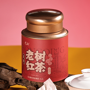 巴渝龙珠红茶叶老树茶100g重庆茶业集团特产办公室用茶自饮装罐装