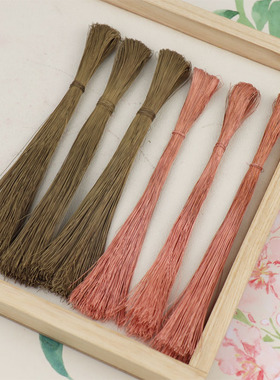 非遗绒花退火铜丝diy材料制作工具0.2退火黄铜丝紫铜丝0.15铜线