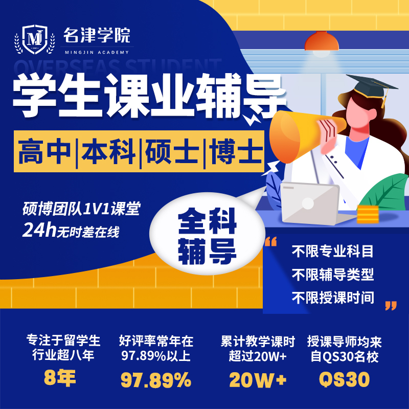 留学生辅导1V1线上授课学业科国际课程IB商科AP会计金融经济统计