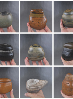 12.17上新*7号特价链接 各种罐子坛子瓶子陶器福袋钱袋大湾石小品