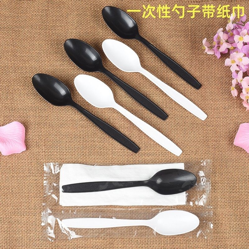 一次性勺独立包装汤勺大号甜品勺