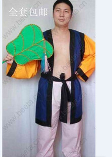 太白金星成人儿童演出服八仙过古装戏服汉钟离表演演出服饰芭蕉扇