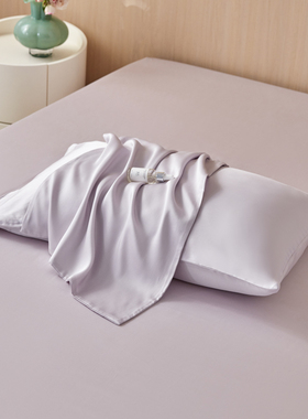 60S奥地利进口兰精天丝枕套笠单件纯色家用亲肤凉感床单单品家用