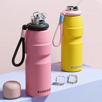 大口哈简约风316不锈钢保温杯