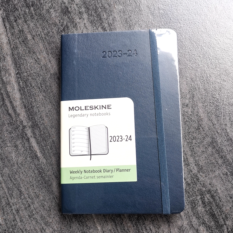 Moleskine2023-2024周计划日记本