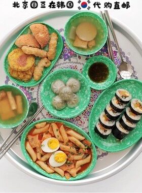 韩国进口吃播料理同款炸酱面餐具