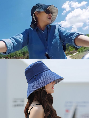 遮阳帽夏季大s同款日本太阳帽子