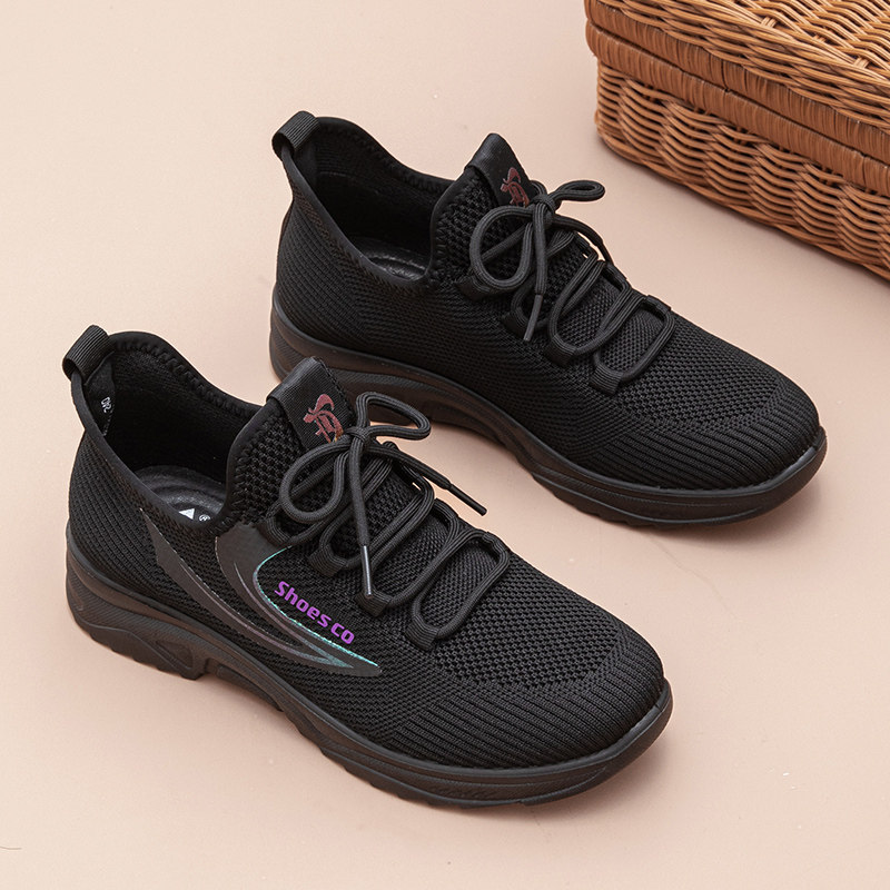 夏季新款老北京布鞋女鞋轻便妈妈透气网鞋软底健步运动鞋防滑网面,女鞋,健步鞋,淘宝优惠券,粉丝福利购,淘宝优惠卷