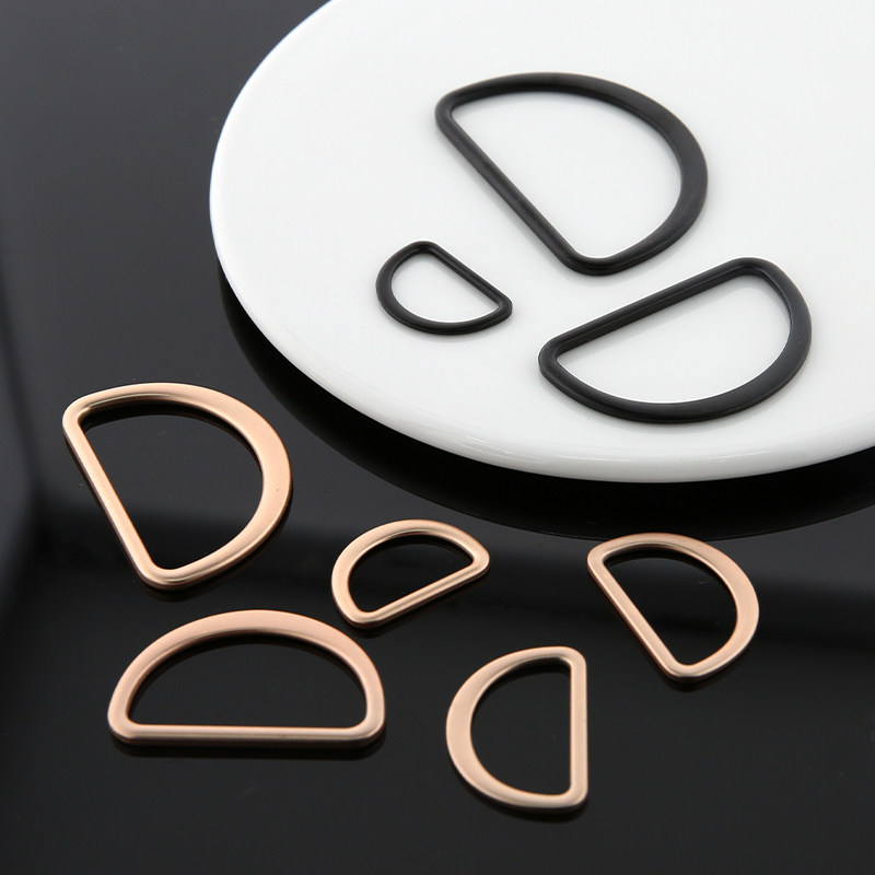 金属d字扣大衣风衣腰带扣包包背包背带扣纽扣马蹄扣五金配件女包