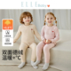ELLE 保暖家居服套装 baby宝宝睡衣2025新款 冬德绒男童女童A类长袖