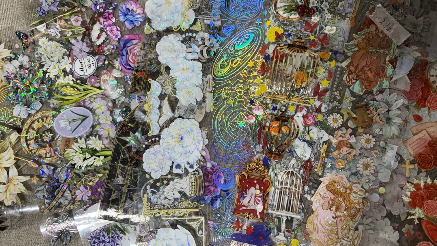 社团试吃条手机壳拼贴素材流麻咕卡素材手帐胶带分装试吃pet胶带