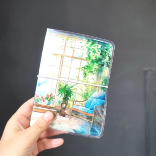 M5A7外壳活页金属环可定制封面外壳手帐本活页外壳封面可定制