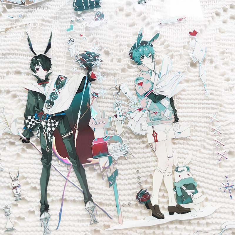 阅后即焚分装卯时三刻芝芝桃桃占星集录古典文学蜡蝉鬼灯手帐胶带