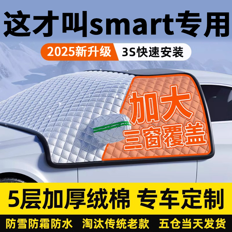 【smart专属】三窗防护罩