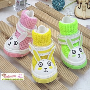 小狗鞋 KBL狗狗鞋 宠物鞋 鞋 透气网面鞋 夏季 子泰迪狗鞋 不掉防滑鞋