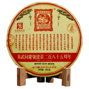 易武同庆号落水洞头生茶古树