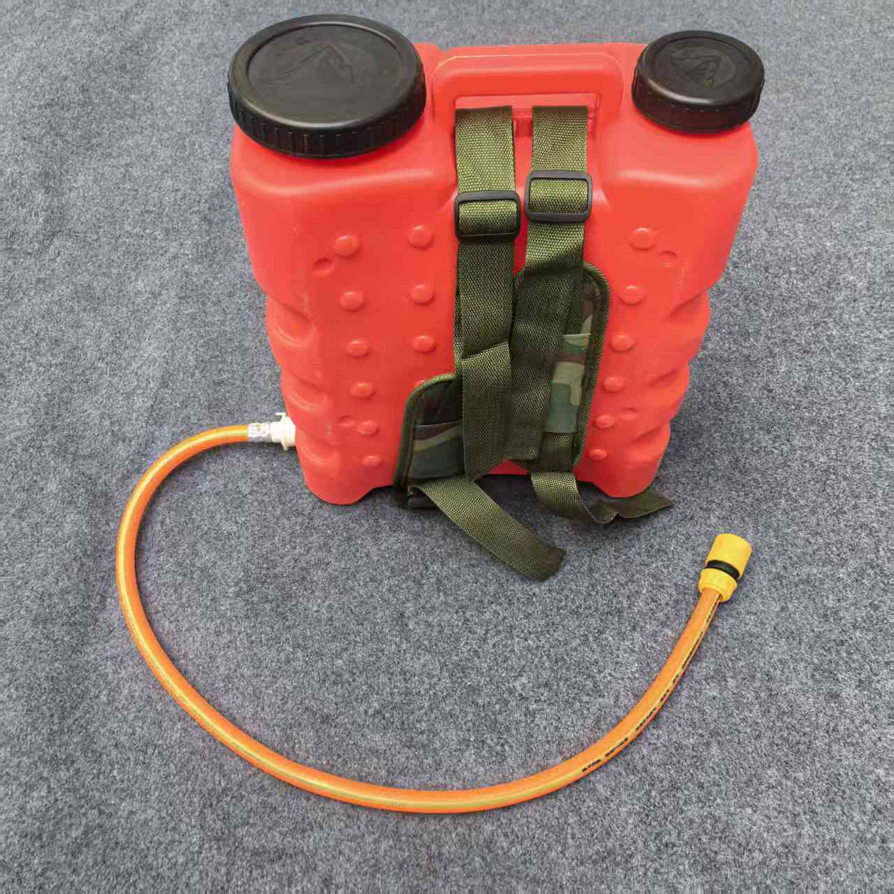森林消防背水桶20升双肩背带背水桶户外盛水上山灭火水桶
