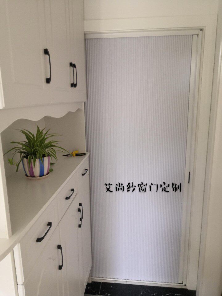 折叠蜂巢帘室内隔断门日式空调保暖隔热厨房客厅阳台卫生间隔断门
