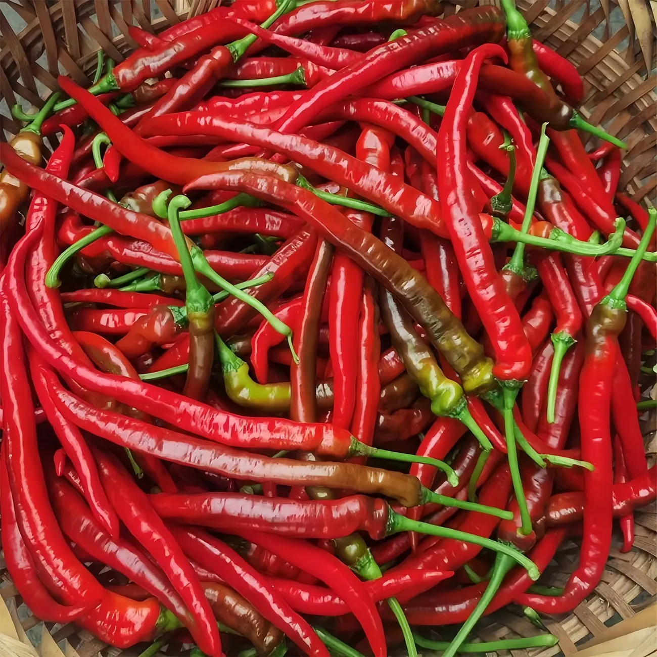 香辣二荆条红辣椒鲜椒做辣椒酱剁椒泡辣椒专用红辣椒农家自种