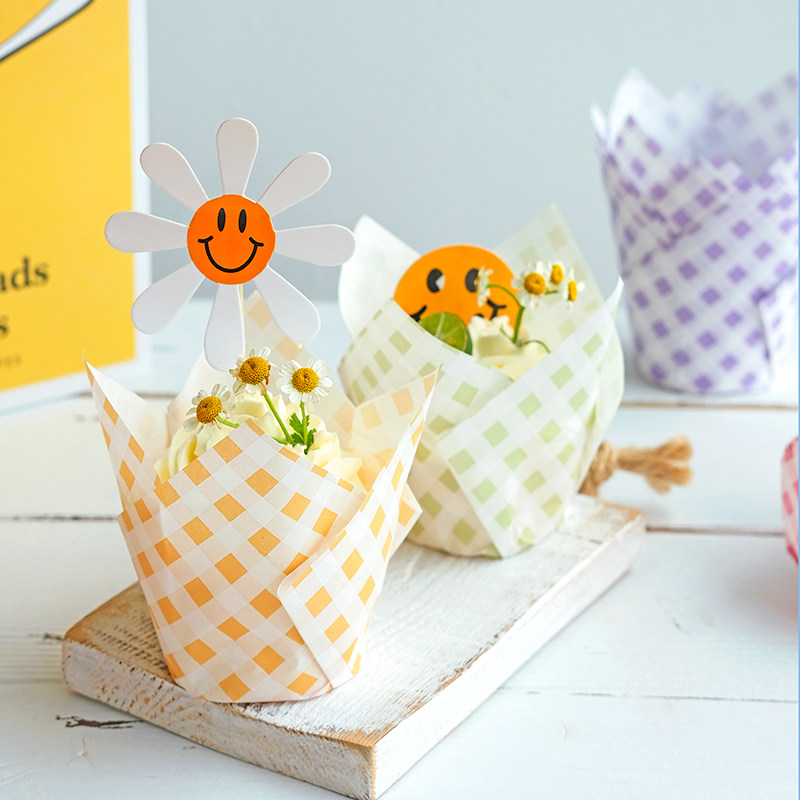 烘焙纸杯蛋糕纸杯郁金香纸杯网格纸杯马芬杯蛋糕防油纸托杯火焰杯,厨房/烹饪用具,烘焙用纸,淘宝优惠券,粉丝福利购,淘宝优惠卷