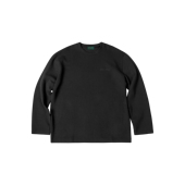 兰精莫代尔羊毛混纺太空棉logo长袖 haonanhuang 绿标