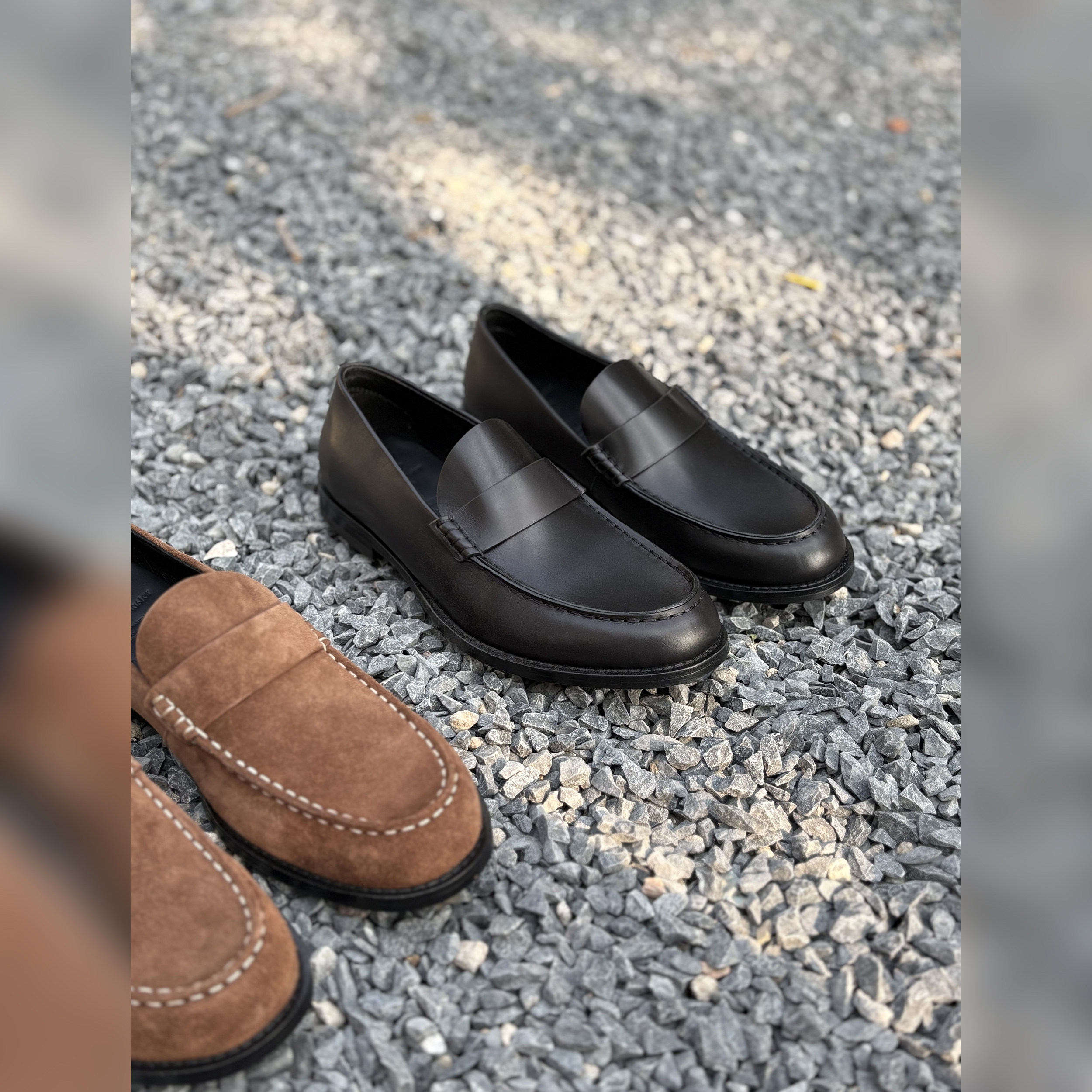 haonanhuang 牛皮复古松弛休闲慵懒尖头便士经典款乐福皮鞋,流行男鞋,乐福鞋（豆豆鞋）,淘宝优惠券,粉丝福利购,淘宝优惠卷