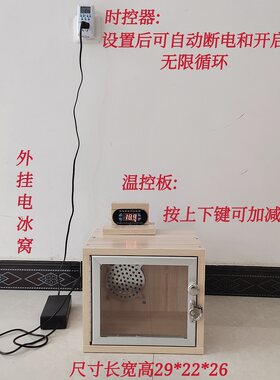 电子冰窝宠物小空调龙猫恒温空调