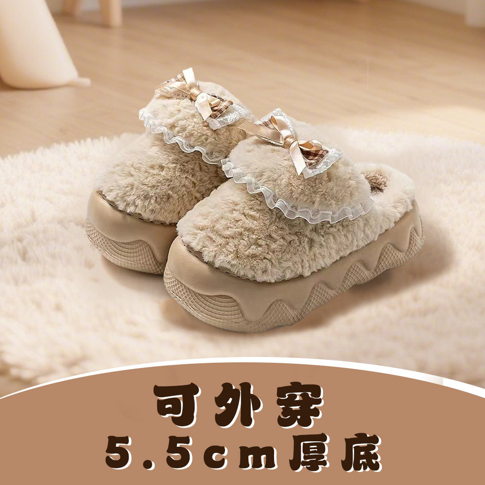 踩屎感棉拖鞋女款秋冬季2025新款