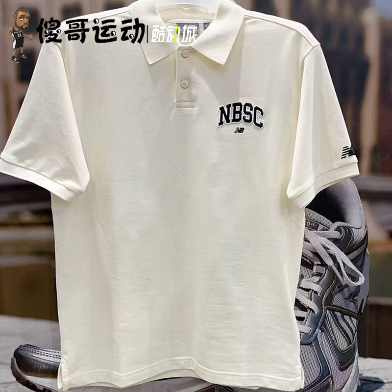 New Balance NB夏季男子翻领运动透气短袖polo衫T恤 NFE22011