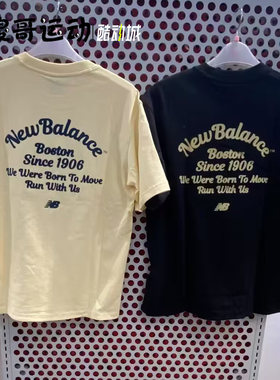 NEW BALANCE  NB 男子休闲舒适圆领短袖T恤 NEF11111