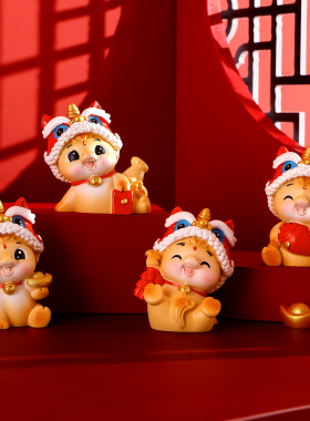马年吉祥物2026生肖马摆件办公桌面装饰品新年本命年礼物年会礼品