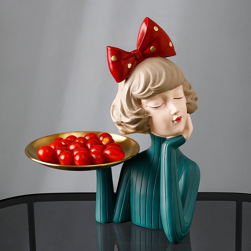 ins网红客厅茶几个性轻奢风托盘