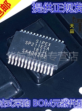原装贴片 SP211ECA SP211ECA-L/TR SSOP28 收发器IC芯片