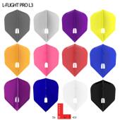 style PRO 小方形多色固定飞镖翼飞镖叶 Flight 日本原装