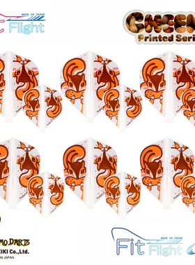 日本原装COSMO FIT Flight PrintedSeries系列Cheeks 方形飞镖翼