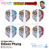 正品 Edison COSMO Flight Phung飞镖翼镖叶镖尾 Fit 日本原装