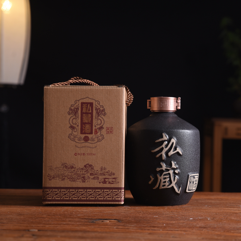 家用密封窖藏土陶瓷空白酒瓶子私藏酒罐酒壶一二三五十斤小酒坛子