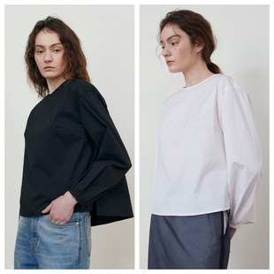 around直邮代购 长袖 2025春秋女装 休闲衬衫 上衣 宽松时尚 韩国step