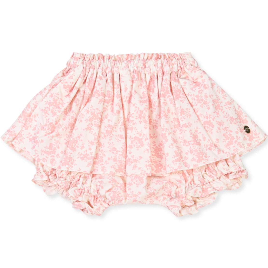 organic mom有机妈妈韩国代购2025儿童粉色碎花裙裤童装80-110