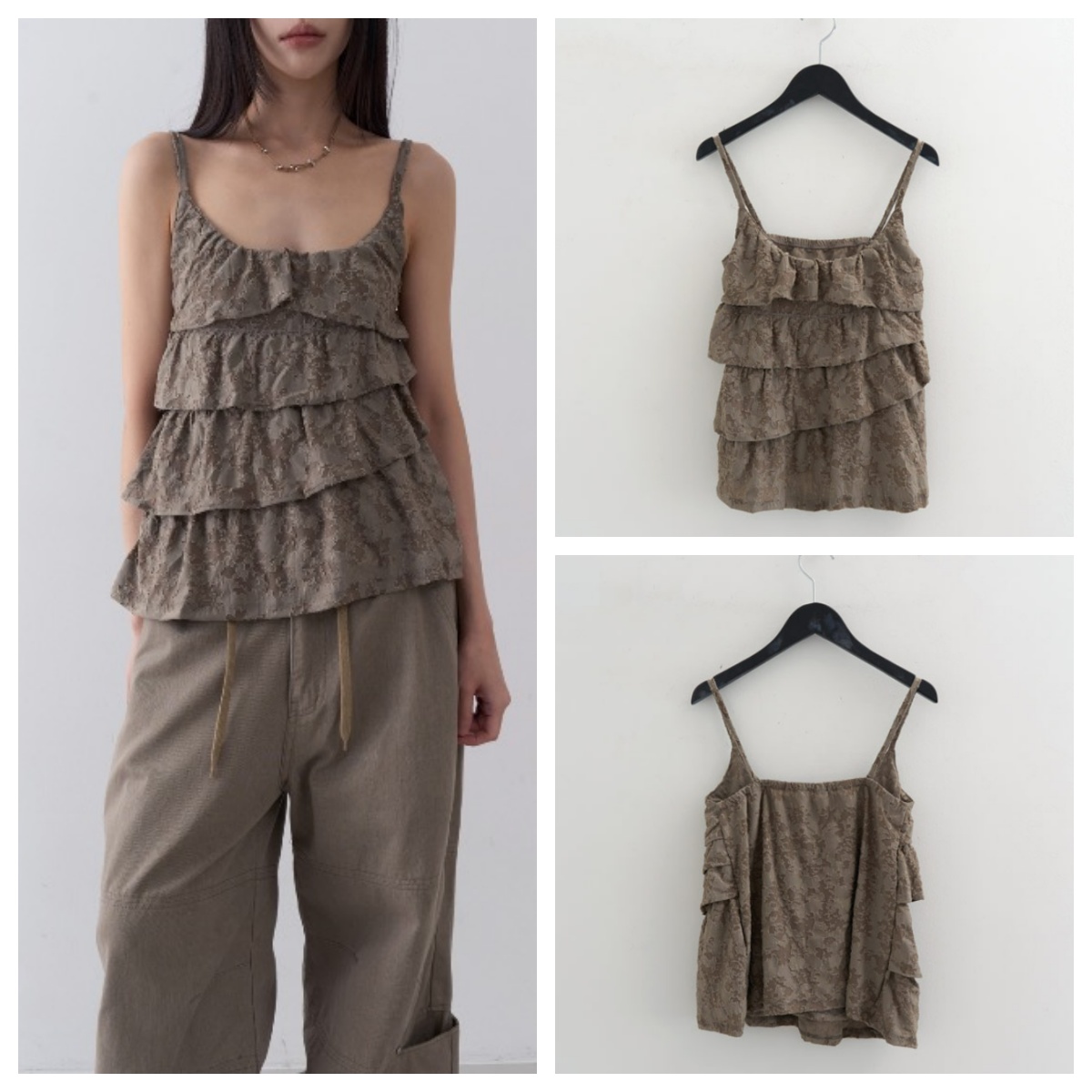 韩国lowear直邮代购2025春秋女装时尚百搭舒适叠层休闲背心上衣