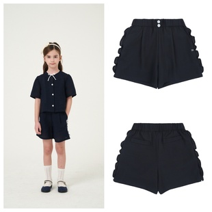 100 童装 165 2025春夏儿童中大童海军蓝宽松短裤 been韩国直邮代购