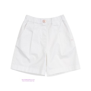 110 been韩国代购 童装 休闲百搭短裤 165 2024夏儿童中大童白色薄款