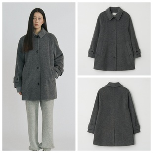 时尚 2025秋冬女装 羊毛大衣外套百搭上衣 around直邮代购 韩国step