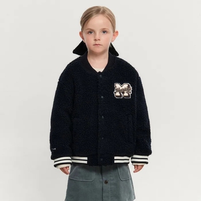 marithe kids韩国直邮代购2025秋春男女童摇粒绒外套童装110-150