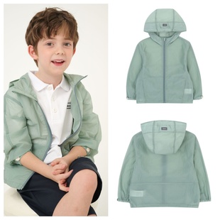 100 外套童装 165 2025春秋儿童浅卡连帽拉链休闲长袖 been韩国代购