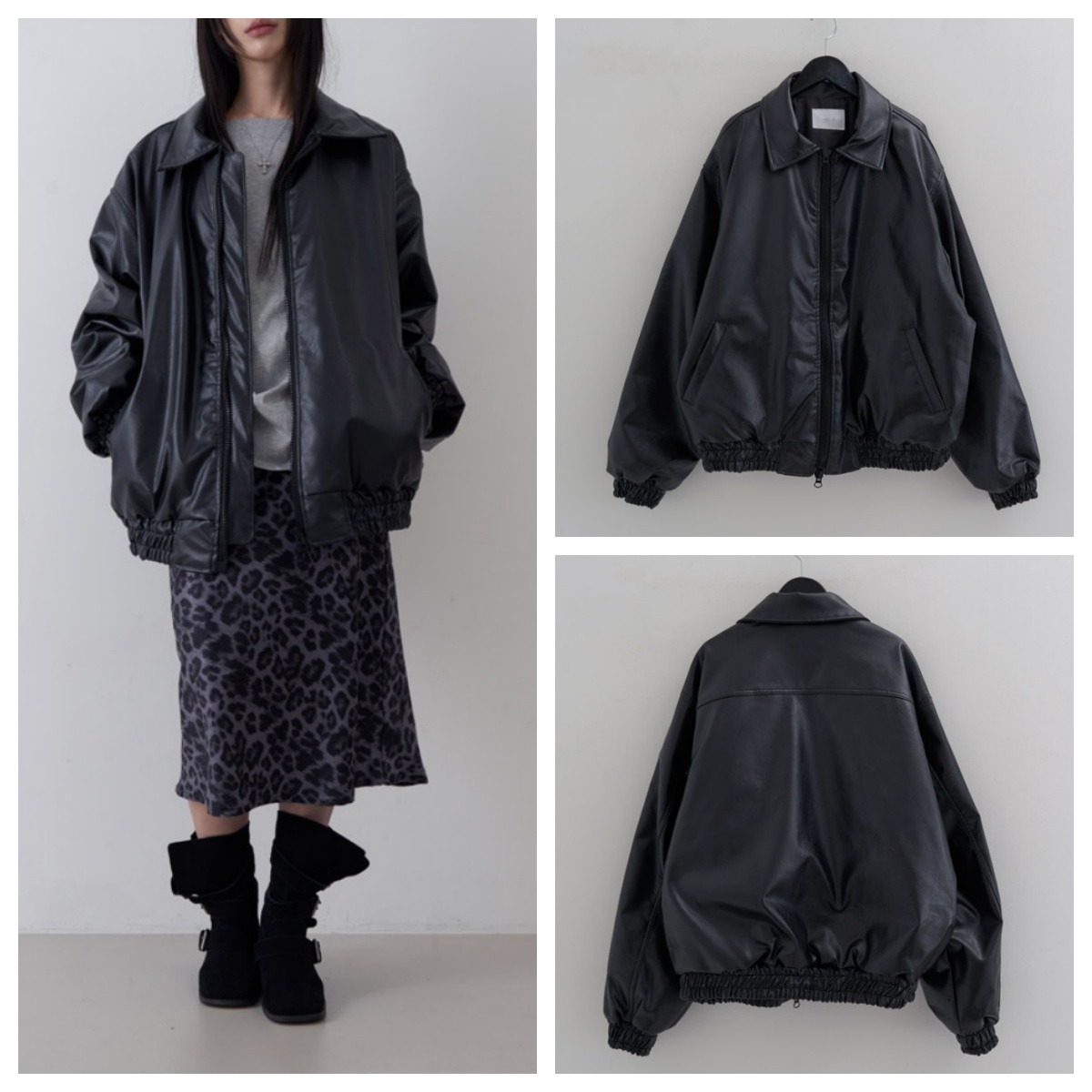 韩国lowear直邮代购2025春秋帅气休闲时尚百搭女装上衣夹克外套