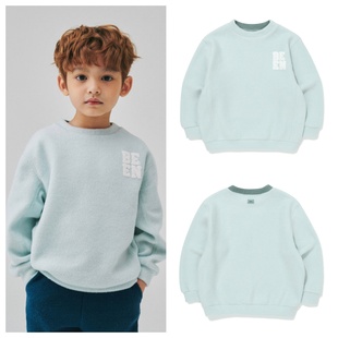 100 T恤童装 165 2025秋冬儿童薄荷圆领套头长袖 been韩国直邮代购