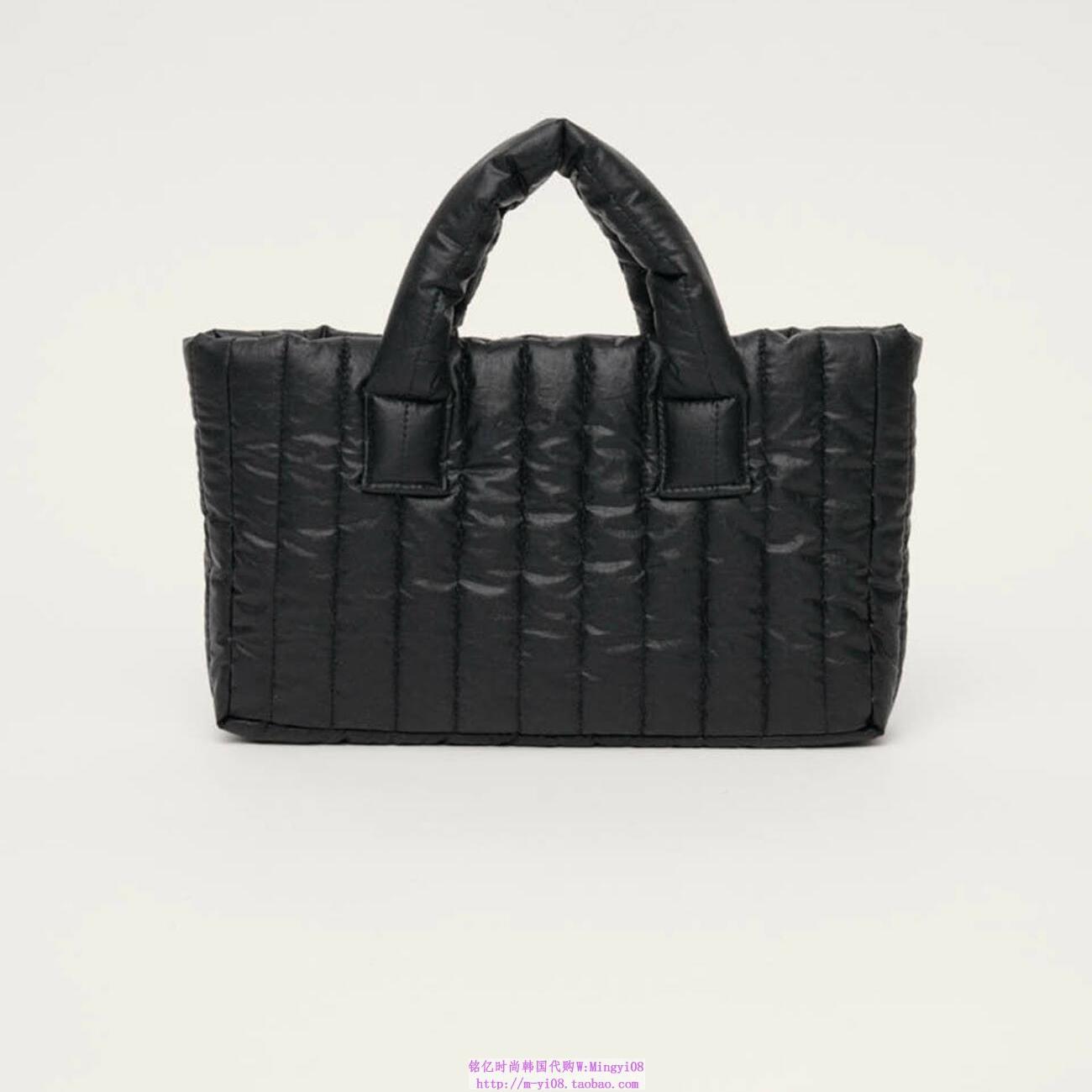 韩国sienne直邮代购2024女包时尚手提车缝线纯色精致手挽包方包