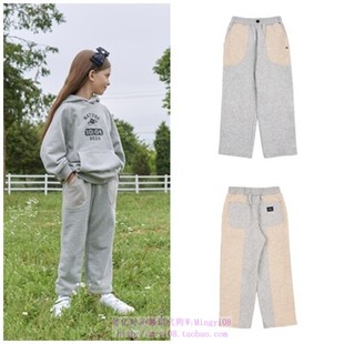 100 童装 165 2023秋春儿童中大童灰色休闲运动长裤 been韩国代购